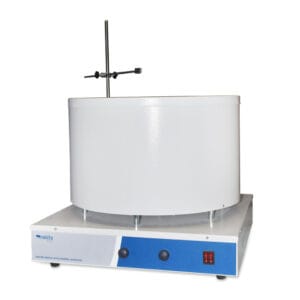 Manta calefactora con agitación, 20 L Marca Nahita-BLue.