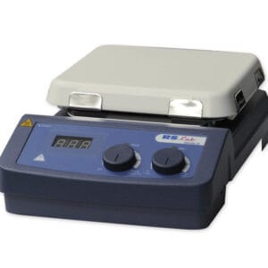 AGITADOR C/CALEFACCION LED RSLAB-3C, VITROCERÁMICA, 110 V Marca RS Lab.