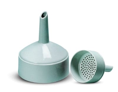 Embudo porcelana Buchner D.I. 50mm H. 95mm Avignon Marca Avignon.