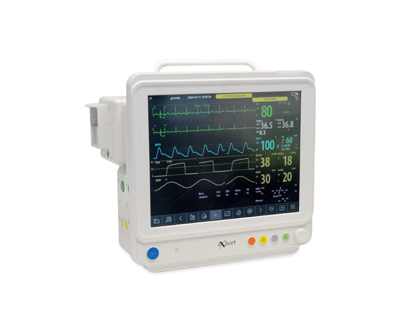 Monitor multiparamétrico Axavet 12M Marca Axavet.